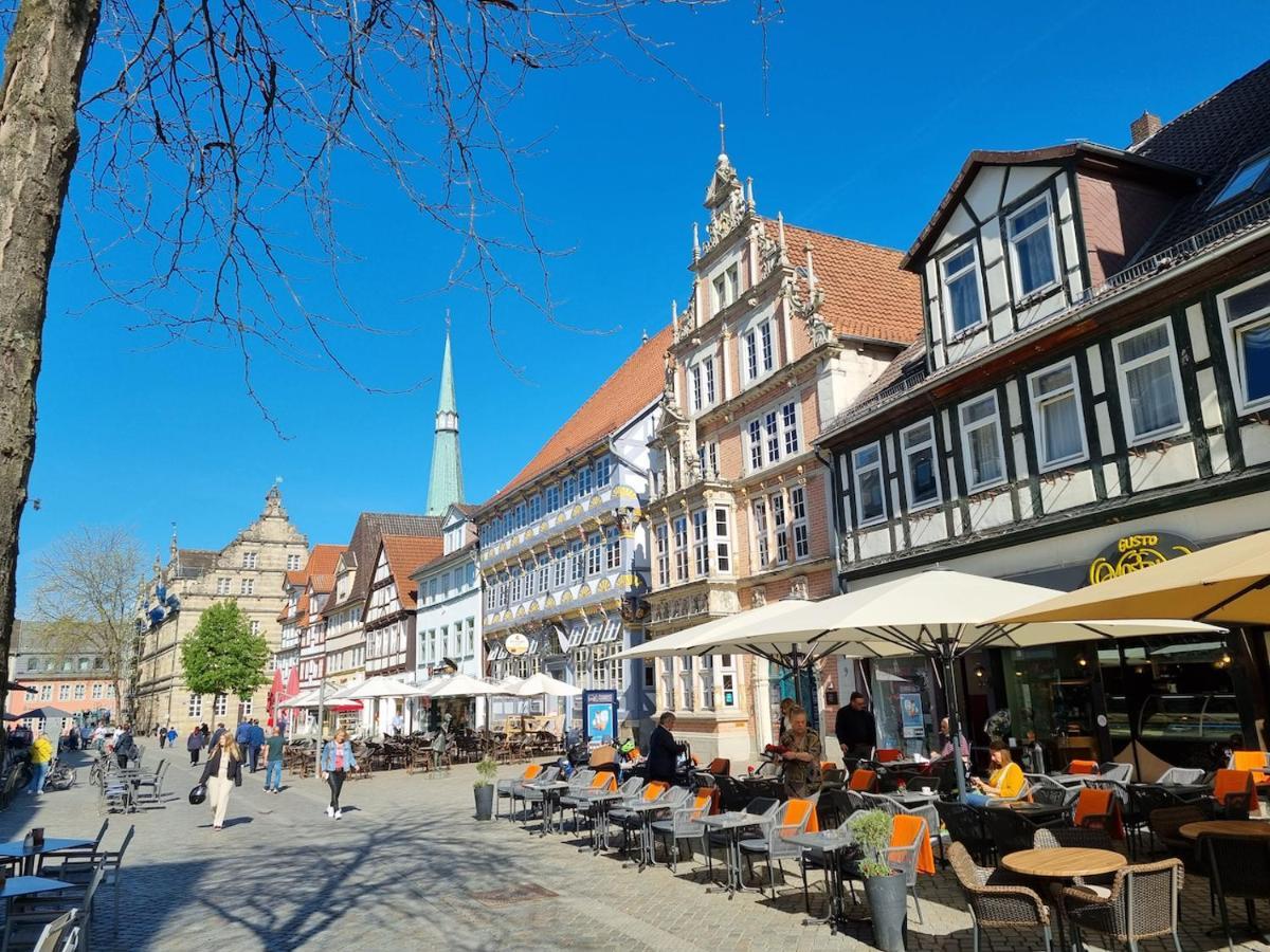 Charysma - Weserufer, Stylish, Schlafzimmer Mit Smart-Tv, 2 Parkplaetze Hamelin Zewnętrze zdjęcie